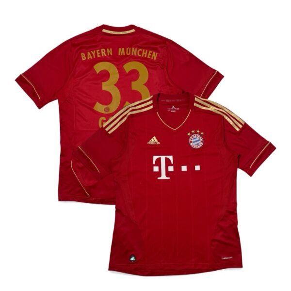 2012-13 Bayern Munchen Home Jersey - Gomez 33 (M)