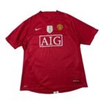 2008-09 Manchester United Home Jersey - Ronaldo 7 (L)