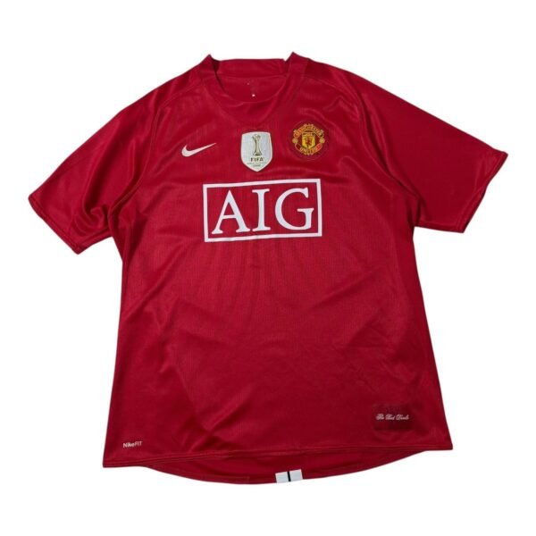2008-09 Manchester United Home Jersey - Ronaldo 7 (L)