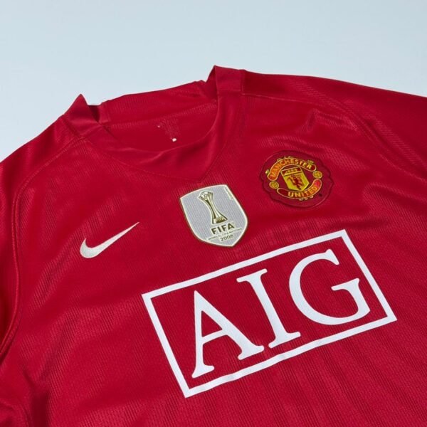 2008-09 Manchester United Home Jersey - Ronaldo 7 (L)