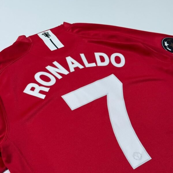 2008-09 Manchester United Home Jersey - Ronaldo 7 (L)