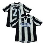 1997-98 Juventus Home Jersey - Zidane 21 (L)