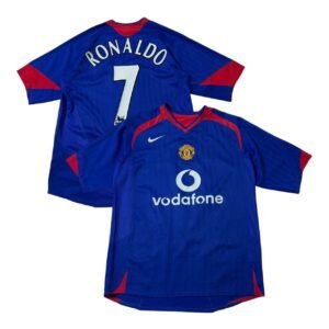 2005-06 Manchester United Away Jersey - Ronaldo 7 (M)