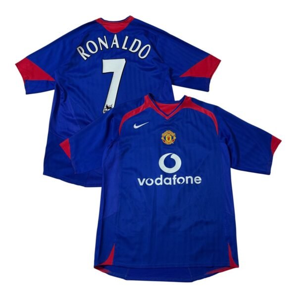 2005-06 Manchester United Away Jersey - Ronaldo 7 (M)