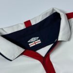 2004 England Home Longsleeve Jersey Reversible - Beckham 7 (L)
