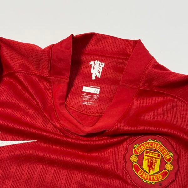 2007-08 Manchester United Home Jersey - Scholes 18 (M)