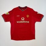 2000-02 Manchester Uniter Home Jersey - Veron 4 (L)