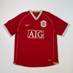 2006-07 Manchester United Home UCL Jersey - Ronaldo 7 (L)