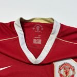 2006-07 Manchester United Home UCL Jersey - Ronaldo 7 (L)