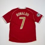 2006-07 Manchester United Home UCL Jersey - Ronaldo 7 (L)