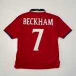 2000 England Away Jersey - Beckam 7 (XXS)
