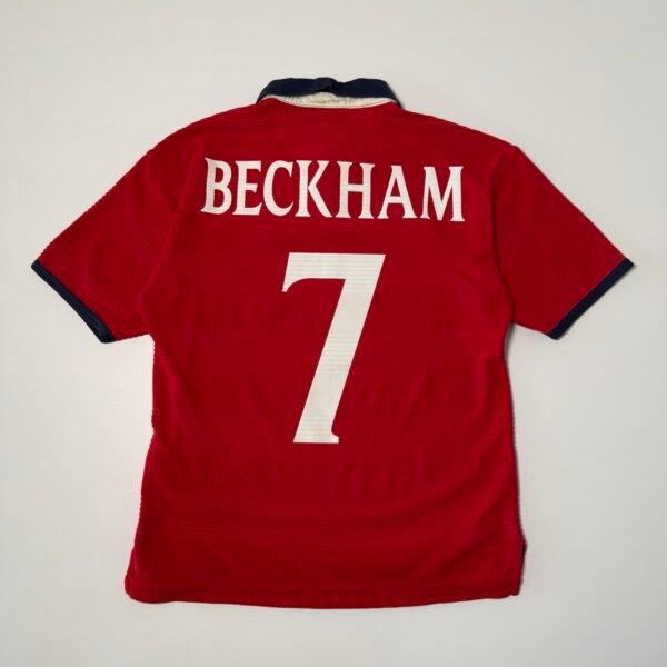 2000 England Away Jersey - Beckam 7 (XXS)