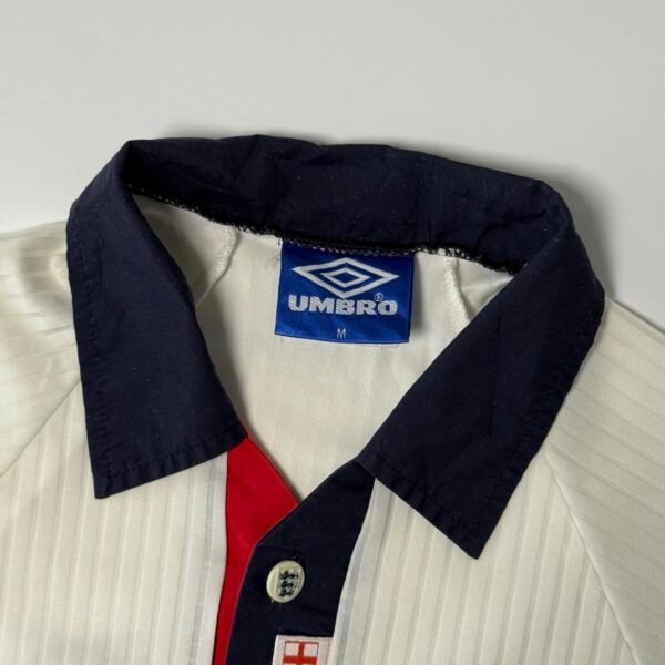 1998 England Home Jersey - Beckham 7 (M)