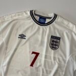 2000 England Home Jersey - Beckham 7 (XL)