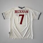 2000 England Home Jersey - Beckham 7 (XL)