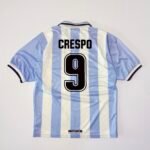 1999 Argentina Home Jersey - Crespo 9 (L)
