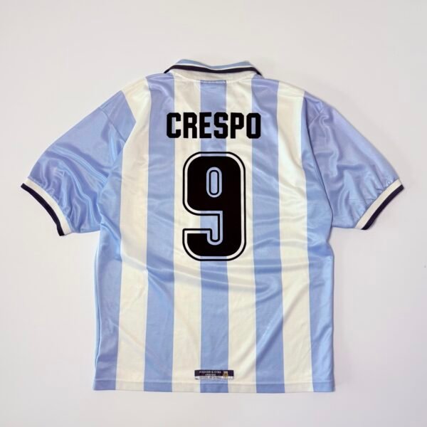 1999 Argentina Home Jersey - Crespo 9 (L)