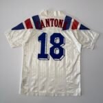 1992 France Away Jersey - Cantona 18 (L)
