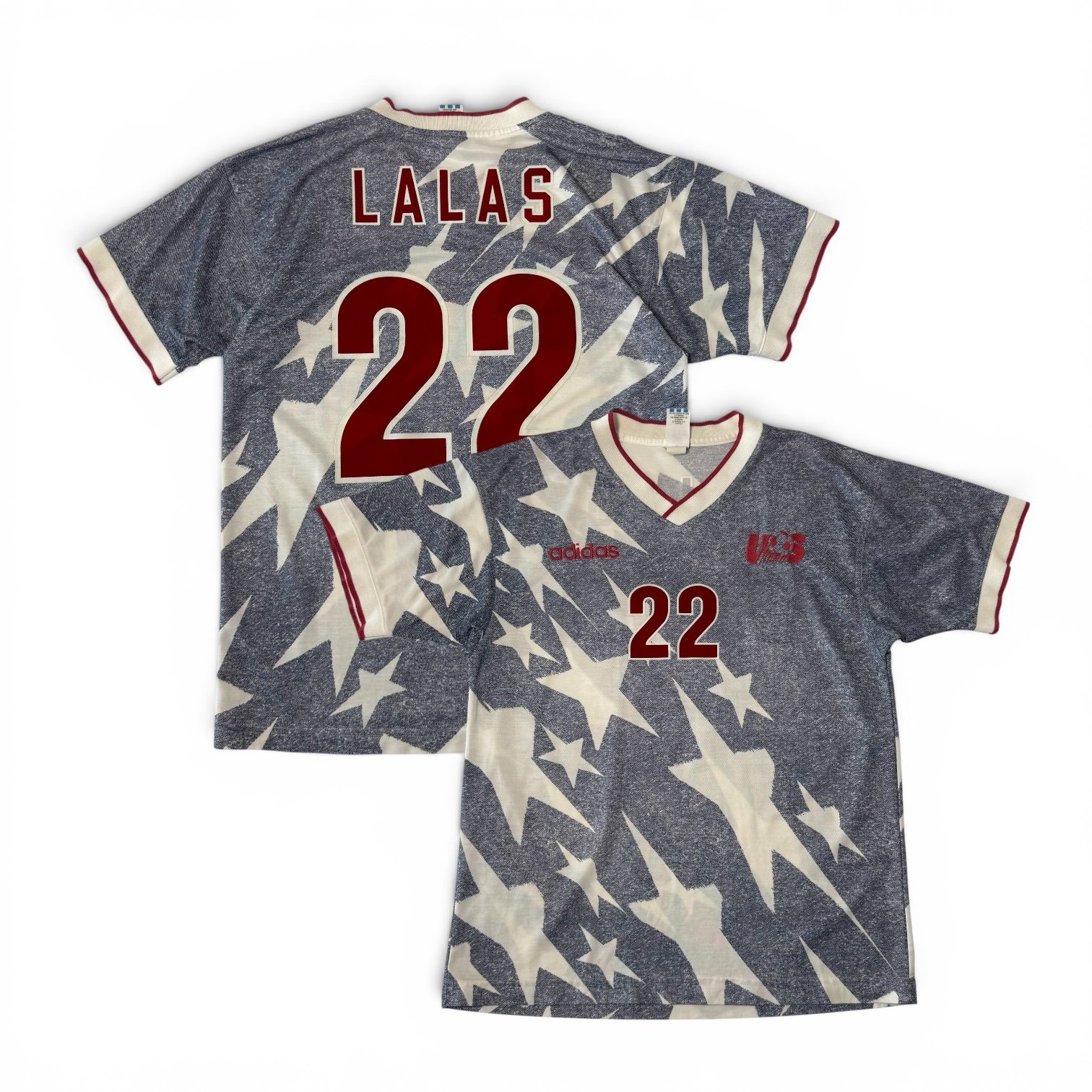 1994 USA Away Jersey - Lalas 22 (L)