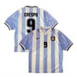 1999 Argentina Home Jersey - Crespo 9 (L)